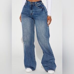Low Stretch Baggy Jeans (**size 1**)